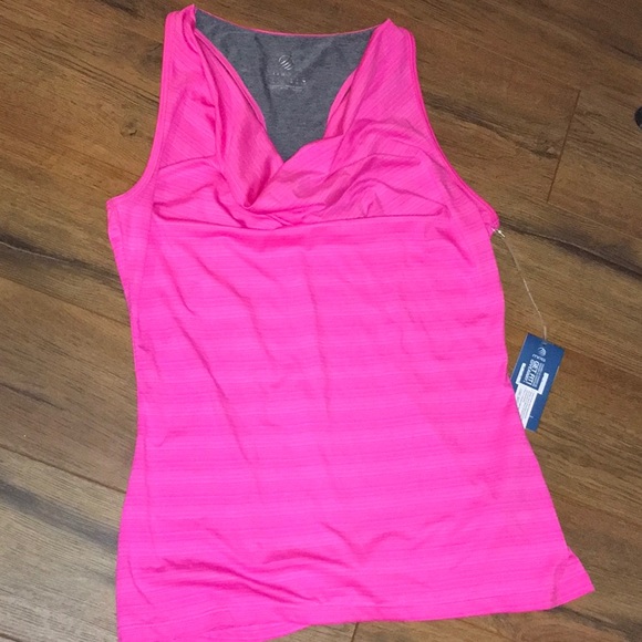 MPG Tops - ✂️💲mpg pink workout cowl neck Tank Top